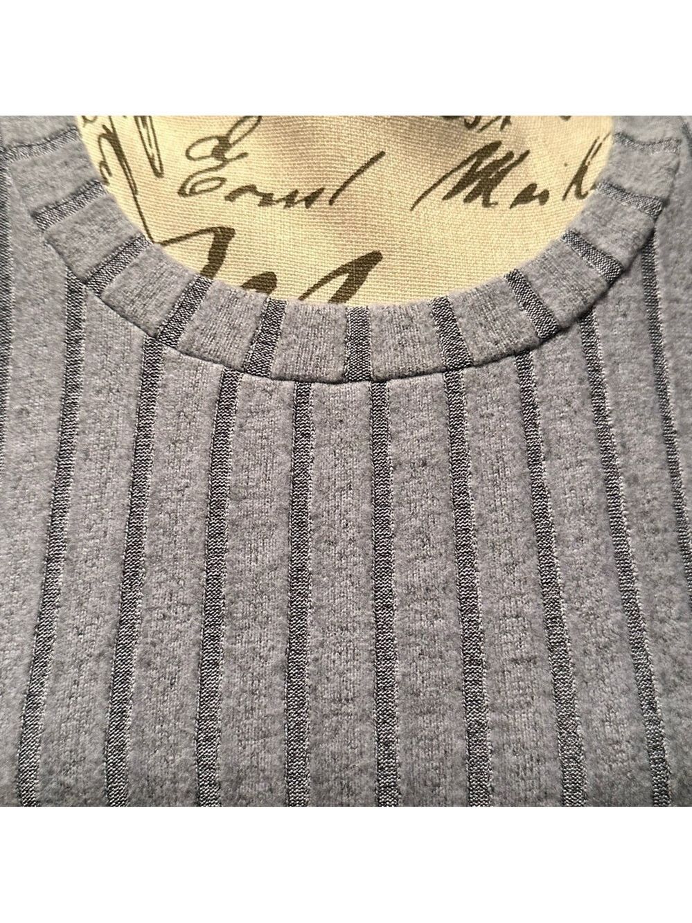 SHEIN EZwear Scoop Neck Rib Knit Crop Tee - Size Medium - Picture 9 of 14